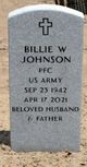 Billie Wayne “Bill” Johnson Photo