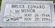  Bruce Edward “Eddie” Minor Sr.