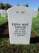 Mrs Edna Mae Taylor Photo