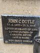  John C Doyle