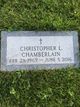 Christopher L. Chamberlain Sr. Photo