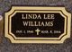  Linda Lee <I>Byron</I> Williams