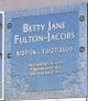 Betty Jane Fulton-Jacobs Photo