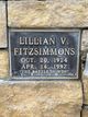  Lillian V Fitzsimmons
