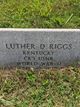  Luther D. Riggs