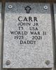 John “Johnny” Carr Jr. Photo