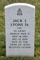 Jack Lorenzo Lyons Sr. Photo