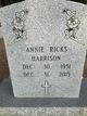 Annie Delois “Lois” Ricks Harrison Photo