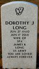 Dorothy Jean Sikes Long Photo
