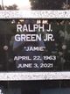 Ralph J “Jamie” Green Jr. Photo