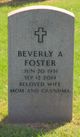 Mrs Beverly Alice Foster Photo