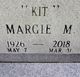 Margie Mae “Kit” Ford Hamilton Photo