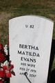 Bertha Matilda “Buddy” Ruhe Evans Photo