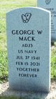 George William “Bill” Mack Photo