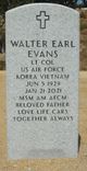 Walter Earl Evans Photo