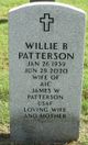 Mrs Willie Bell Patterson Photo