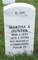 Martha A Hunter Photo
