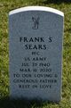 Frank Sander Sears Photo