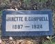Janette Brown Campbell Photo