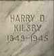  Harry D Kilsby