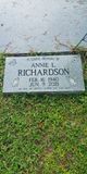 Annie Louise “Aunt Annie” Richardson Photo