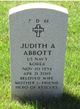 Judith Ann “Judi” Payne Abbott Photo
