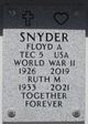 Floyd A. Snyder Photo