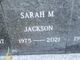 Sarah M Jackson Photo