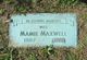  Mamie Maxwell