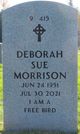 Deborah Sue “Debbie” Poulsen Morrison Photo