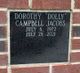 Dorothy “Dolly” Campbell Jacobs Photo