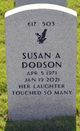 Mrs Susan A. Dodson Photo
