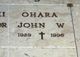  John W. Ohara