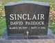 David Paddock Sinclair Photo