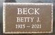 Betty J. Beck Photo