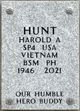 Harold A Hunt Photo