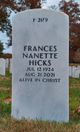Frances Nanette Williams Hicks Photo