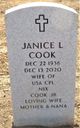 Janice Lorene “Janet” Jones Cook Photo