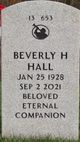 Beverly H Hall Photo