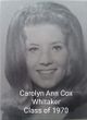  Carolyn Ann <I>Cox</I> Whitaker