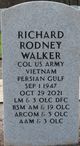 Richard Rodney “Rick” Walker Photo