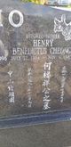 Henry Benedictus Cheong Ho Photo
