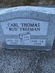 Carl Thomas “Bud” Freeman Photo