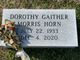 Dorothy Gaither “Dot” Morris Horn Photo