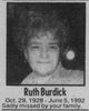  Ruth A. Burdick