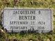 Jacqueline East B. “Jacqui” Bundick Hunter Photo