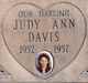  Judy Ann Davis