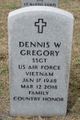 Dennis Wilfred Gregory Photo