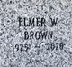 Elmer W Brown Photo