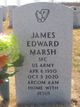 James Edward “Jim” Marsh Photo